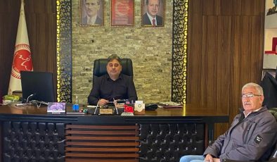 Tepeköy ve İcik Köyümüzün Muhtarları Genel Sekreteri Ziyaret Etti