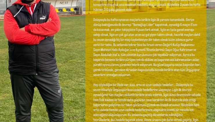 Teknik Direktörümüz Mahmut Sami Akyüz’ün, Maksanspor maçı sonrası açıklamaları…